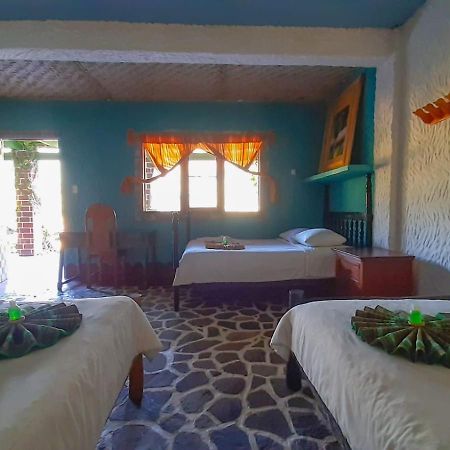 Eco Hotel Uxlabil Atitlan San Juan La Laguna Buitenkant foto