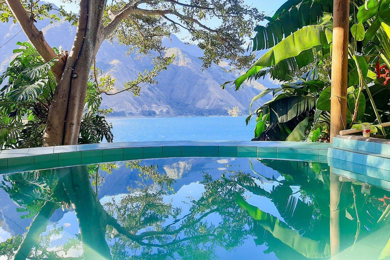 Eco Hotel Uxlabil Atitlan San Juan La Laguna Buitenkant foto