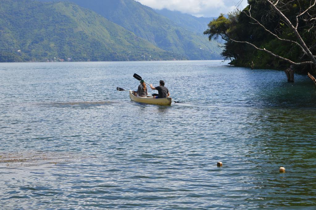 Eco Hotel Uxlabil Atitlan San Juan La Laguna Buitenkant foto