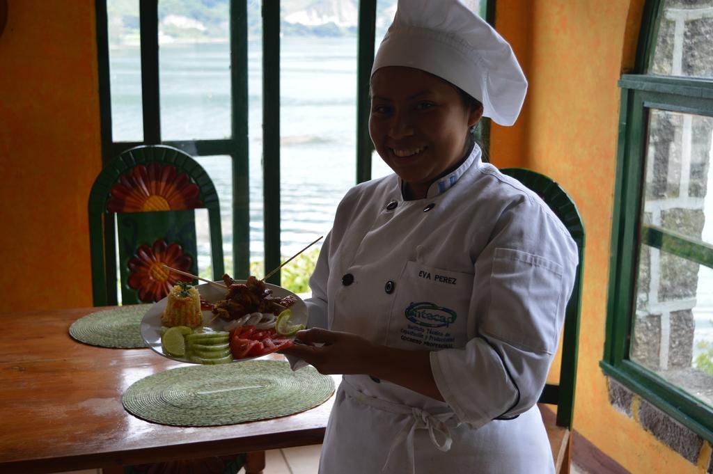 Eco Hotel Uxlabil Atitlan San Juan La Laguna Buitenkant foto