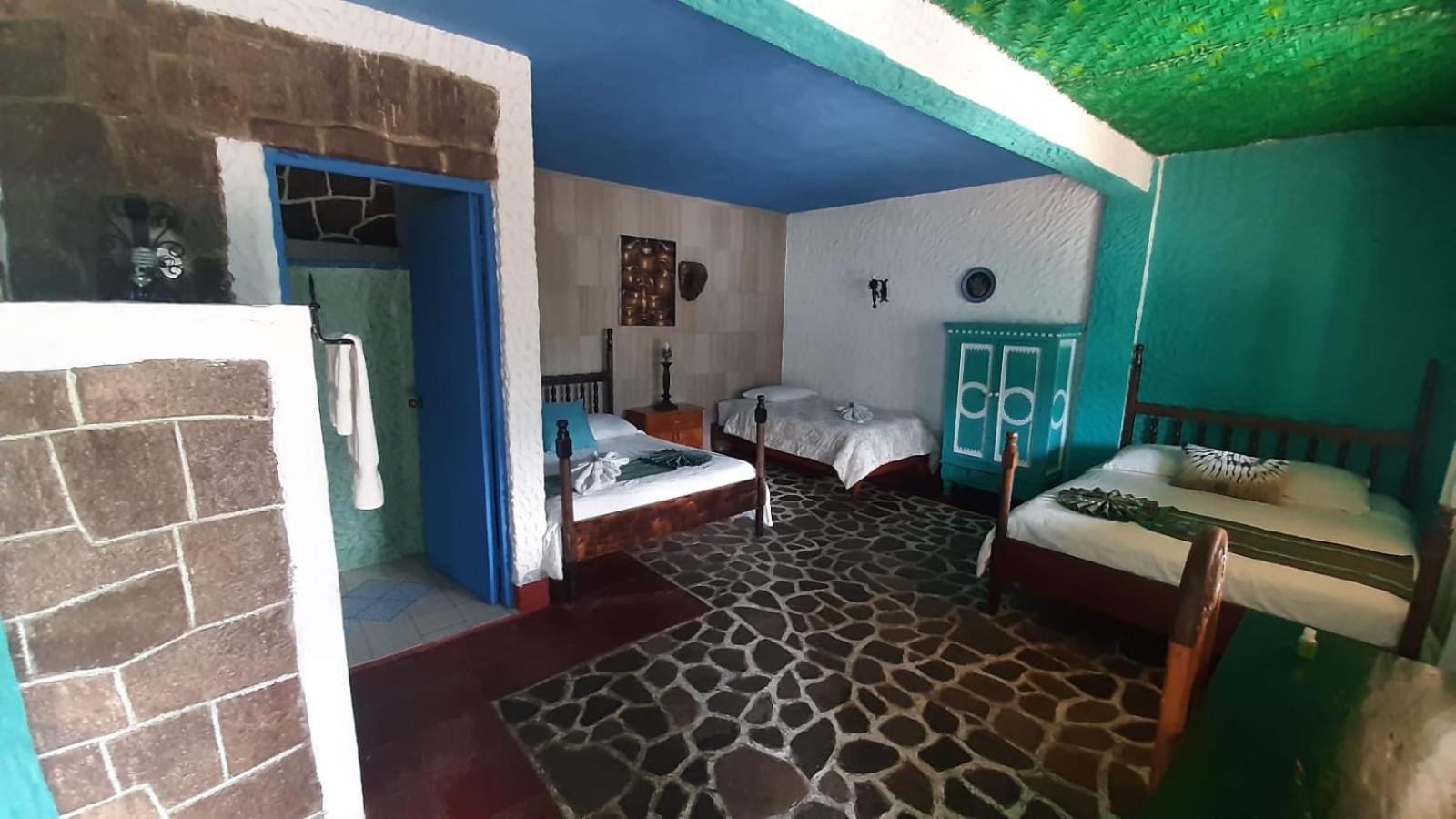 Eco Hotel Uxlabil Atitlan San Juan La Laguna Buitenkant foto