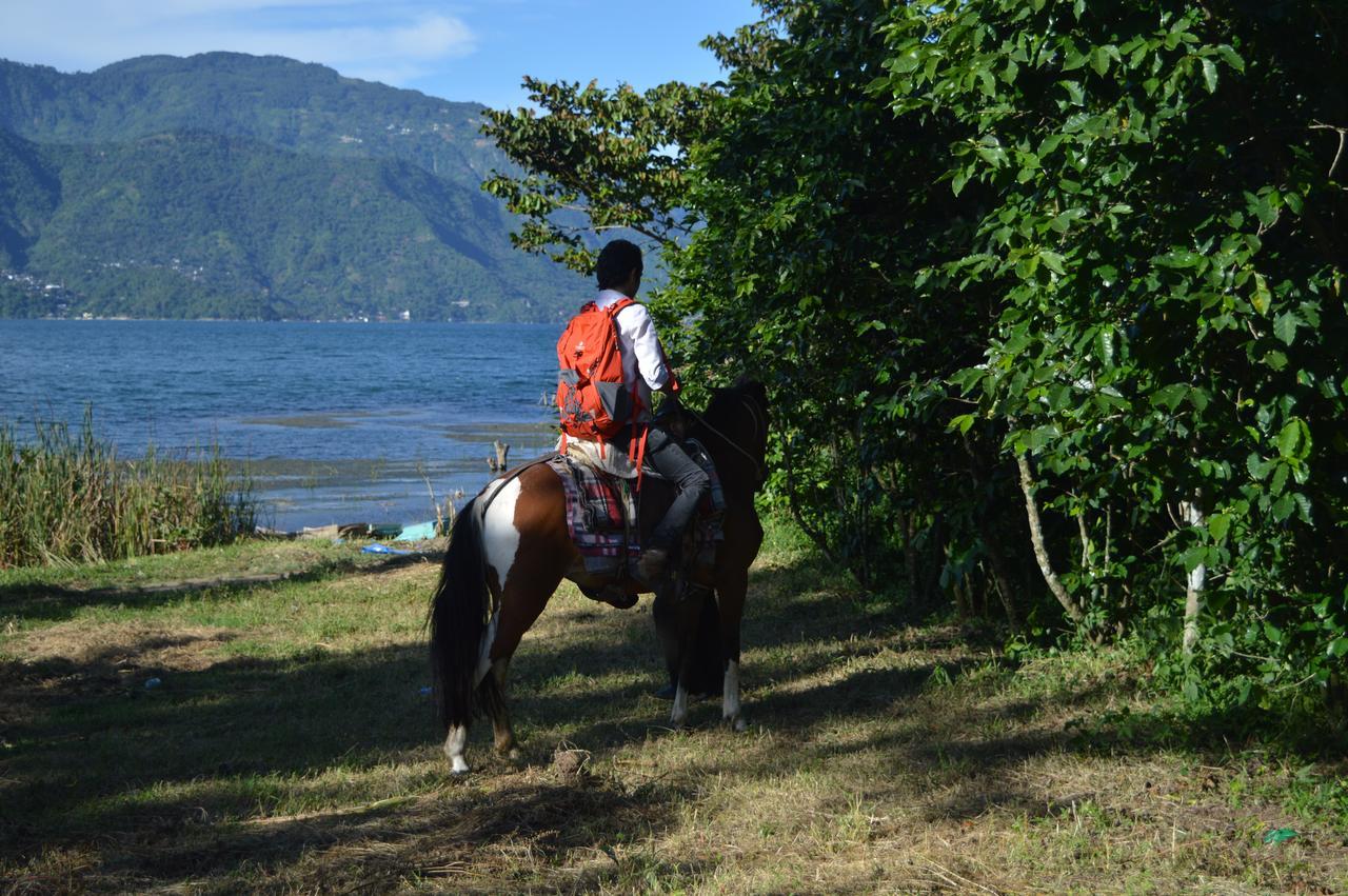 Eco Hotel Uxlabil Atitlan San Juan La Laguna Buitenkant foto