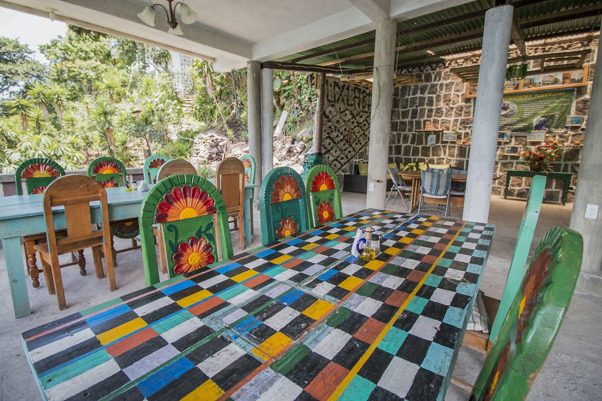 Eco Hotel Uxlabil Atitlan San Juan La Laguna Buitenkant foto